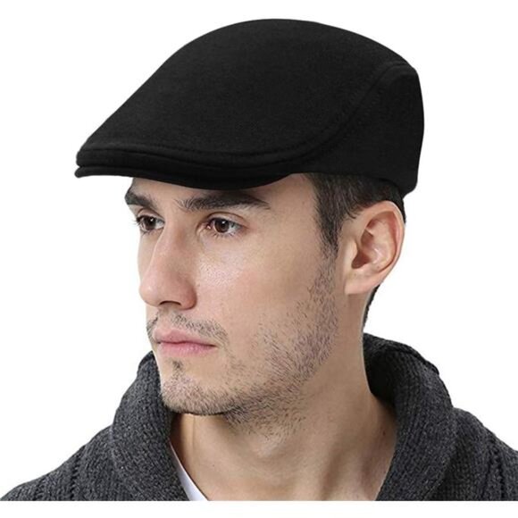 WETOO Men's Flat Cap Gatsby Newsboy Lvy Irish Hats Driving Cabbie Hunting Cap - Picture 1 of 7